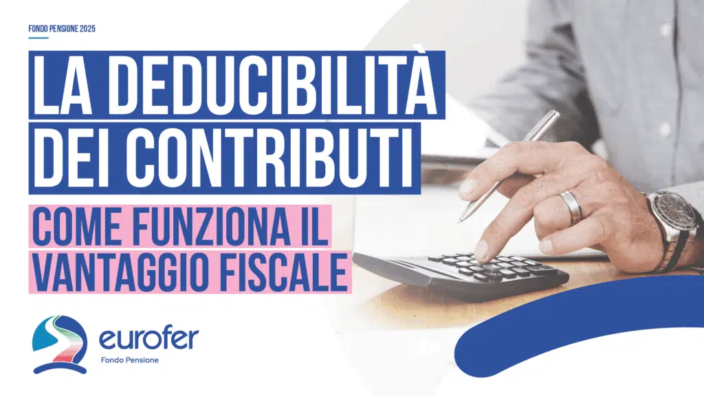 La deducibilità dei contributi: come funziona il vantaggio fiscale
