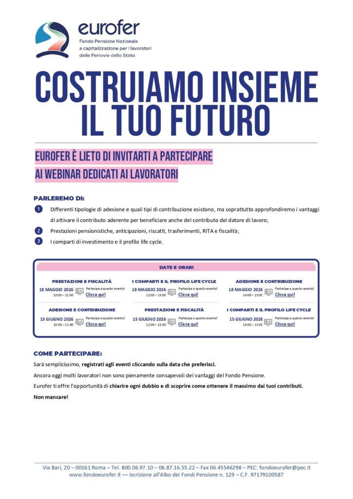 Costruiamo insieme il tuo futuro